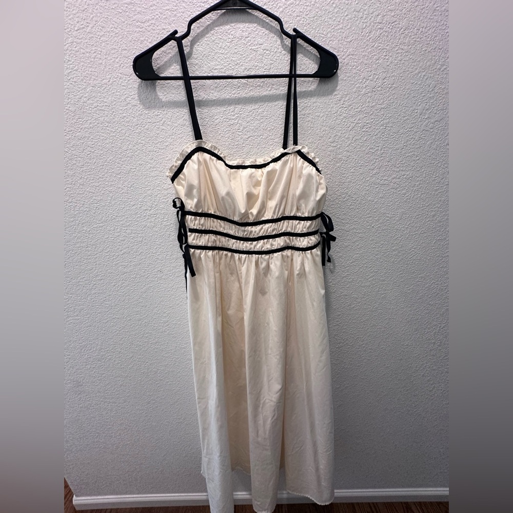 Milk Maid Cream Dress
